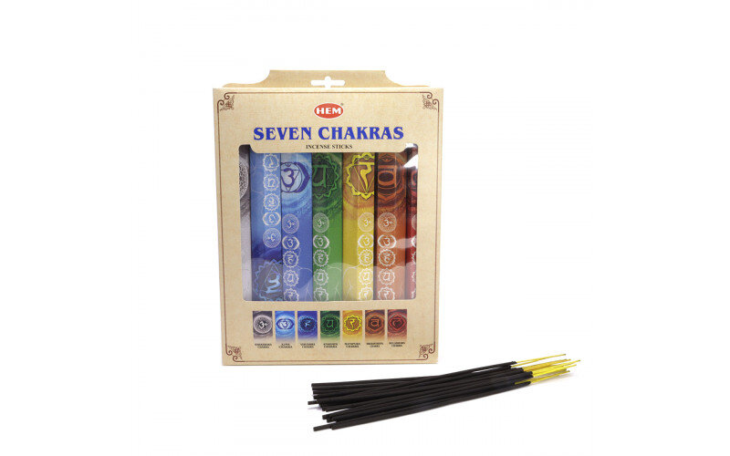 Подарочный набор 7 CHAKRAS GIFT PACK 7 Чакр в одном наборе 7 X 20 палочек_65598c8ce4793.jpeg Подарочный набор 7 CHAKRAS GIFT PACK 7 Чакр в одном наборе 7 X 20 палочек — изображение 1