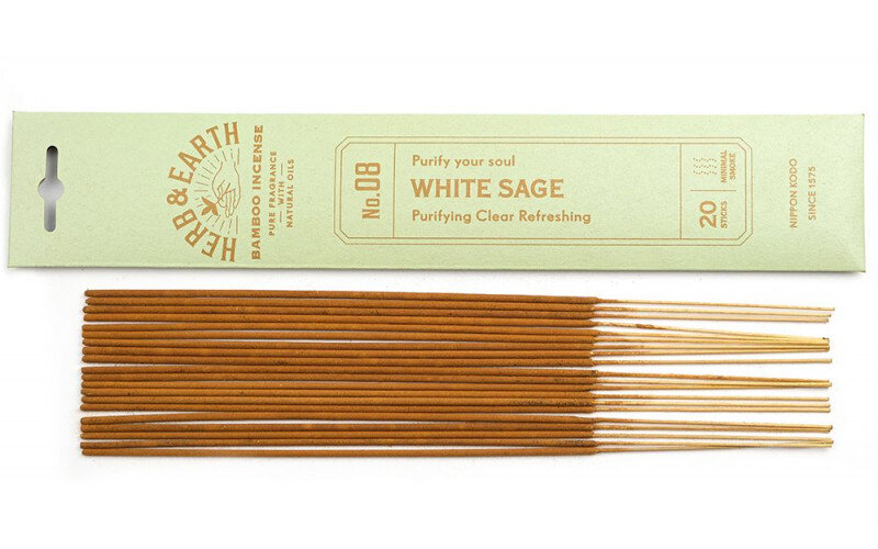 Японские благовония HERB & EARTH WHITE SAGE Белый шалфей_65598f7218b3b.jpeg Японские благовония HERB & EARTH WHITE SAGE Белый шалфей — изображение 1